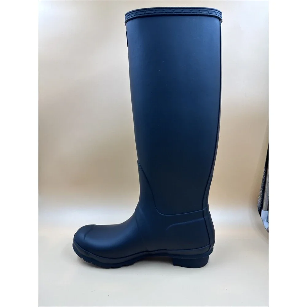Hunter Original Tour Tall Boot, Black Winter, Rain Boot, Women’s Size 9